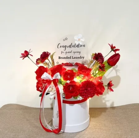 Bloom Box Akrilik Ucapan Grand Opening Pangkajene Kepulauan