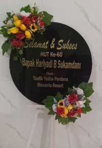 Papan Akrilik Ucapan Ulang Tahun Pangkajene Kepulauan